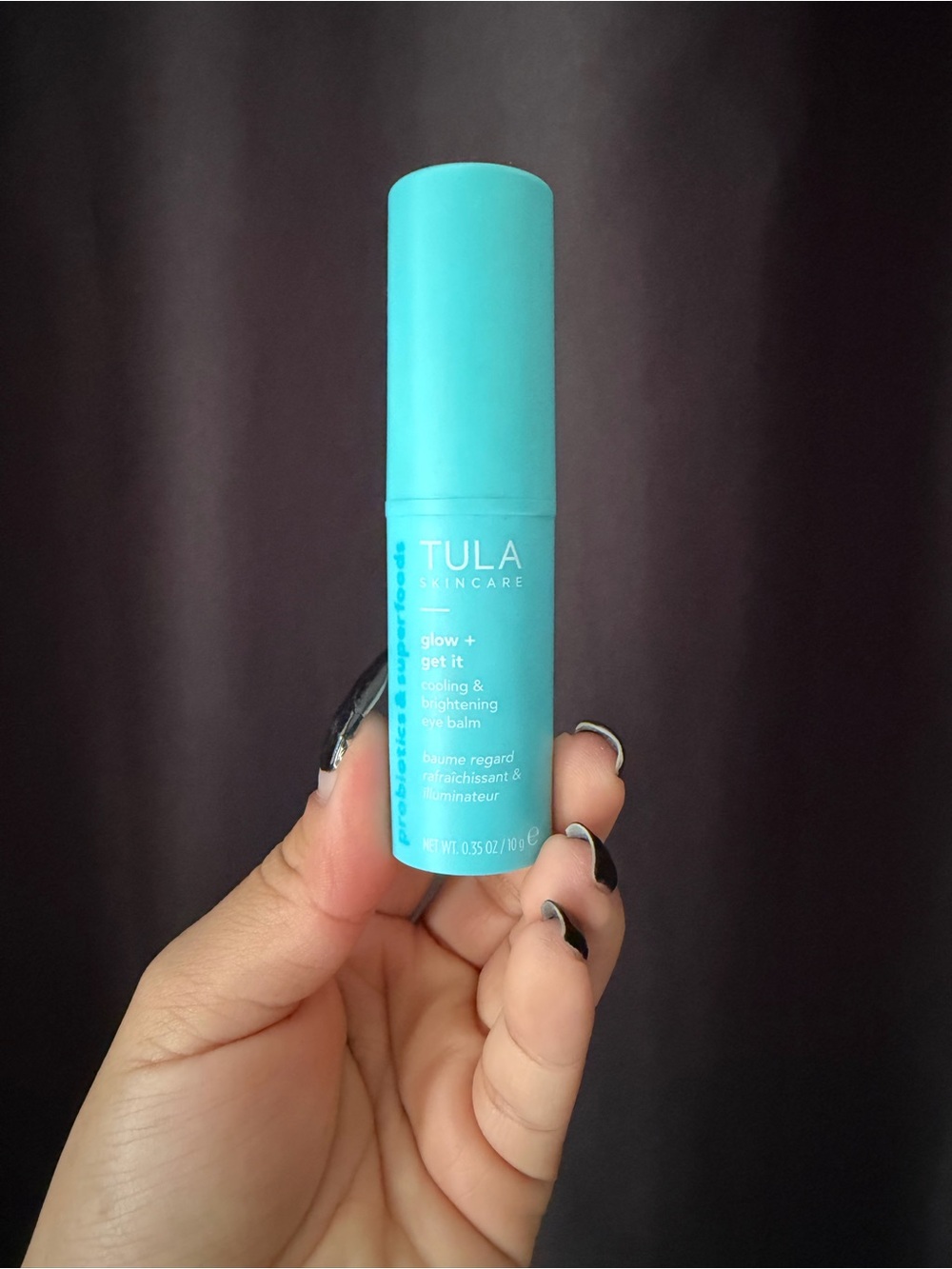 Tula Glow & Get It Cooling & Brightening Eye Balm